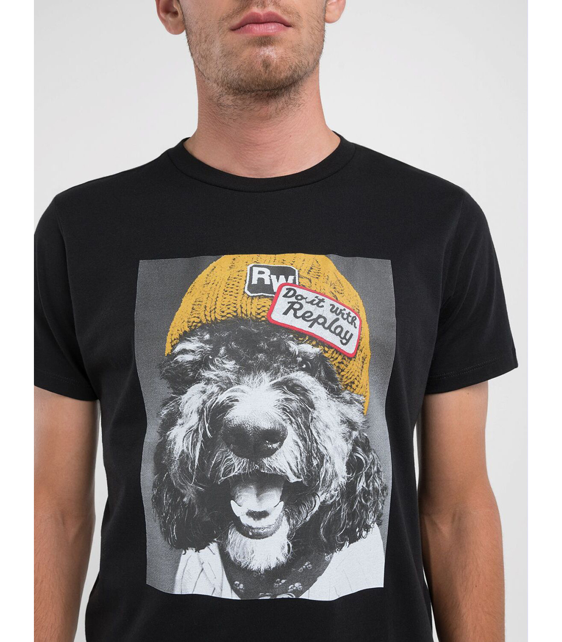 ベーシックジャージーDOG Tシャツ 詳細画像 ブラック 3